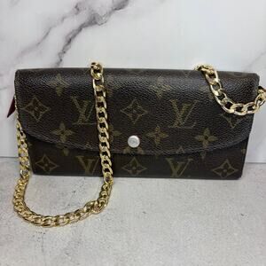 Louis Vuitton Monogram Porte Tresor International PTI Wallet – Chain Included